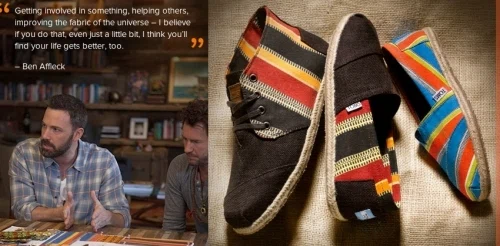  Ben Affleck Collaborates With TOMS For His Charity The Eastern Congo Initiative