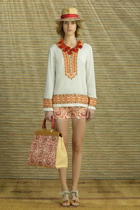 Bold Patterns & Short Hemlines Dominate 2014 Resort Collections