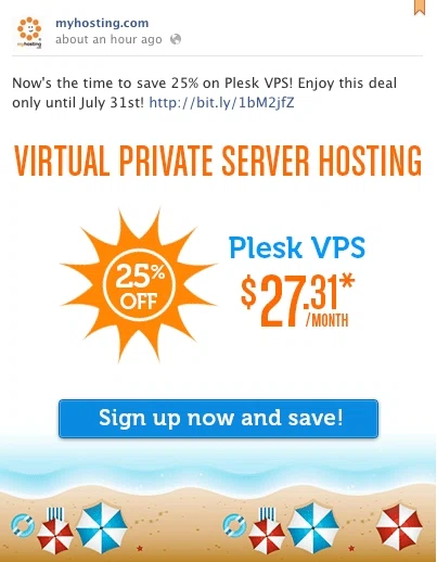 Save 25% On VPS Hosting, & Earn Up To $50 In Credit Every Month At MyHosting