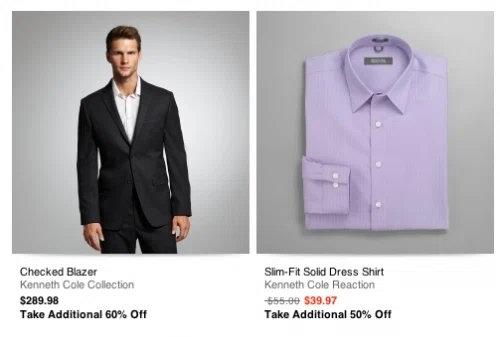 Save Over 60% Off Retail Prices At Kenneth Cole With Warehouse Sales, Outlet Stores, & Rebate Reward Programs
