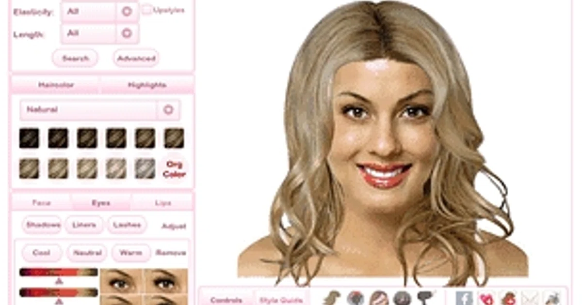 Virtual Hairstyle Makeover Programs