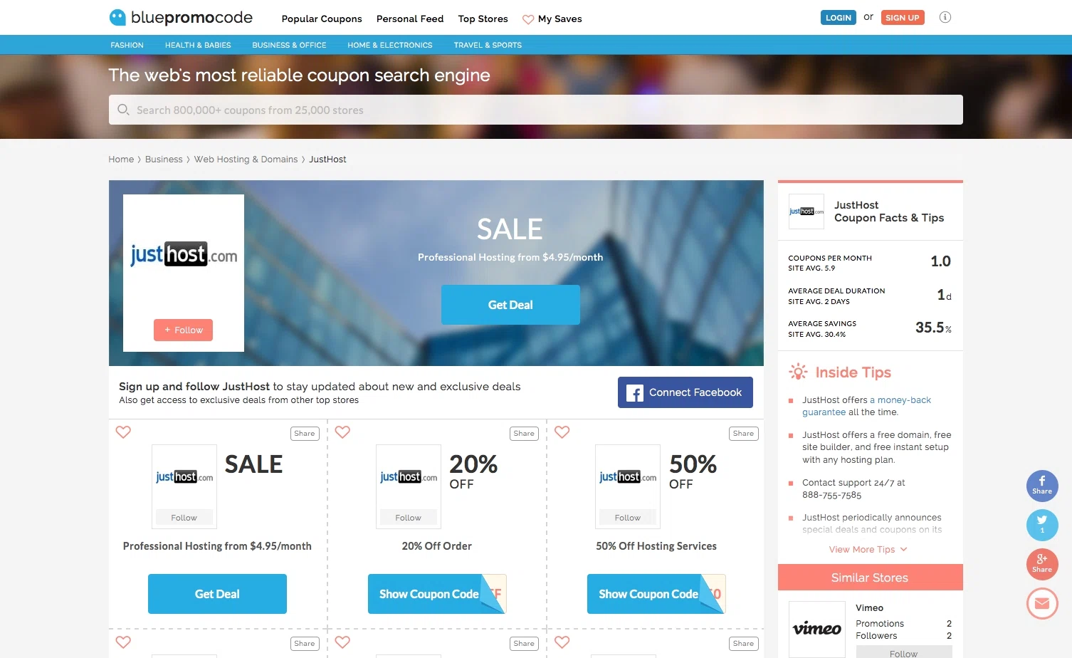 Top web hosting deals this week: One.com, FatCow, JustHost and more