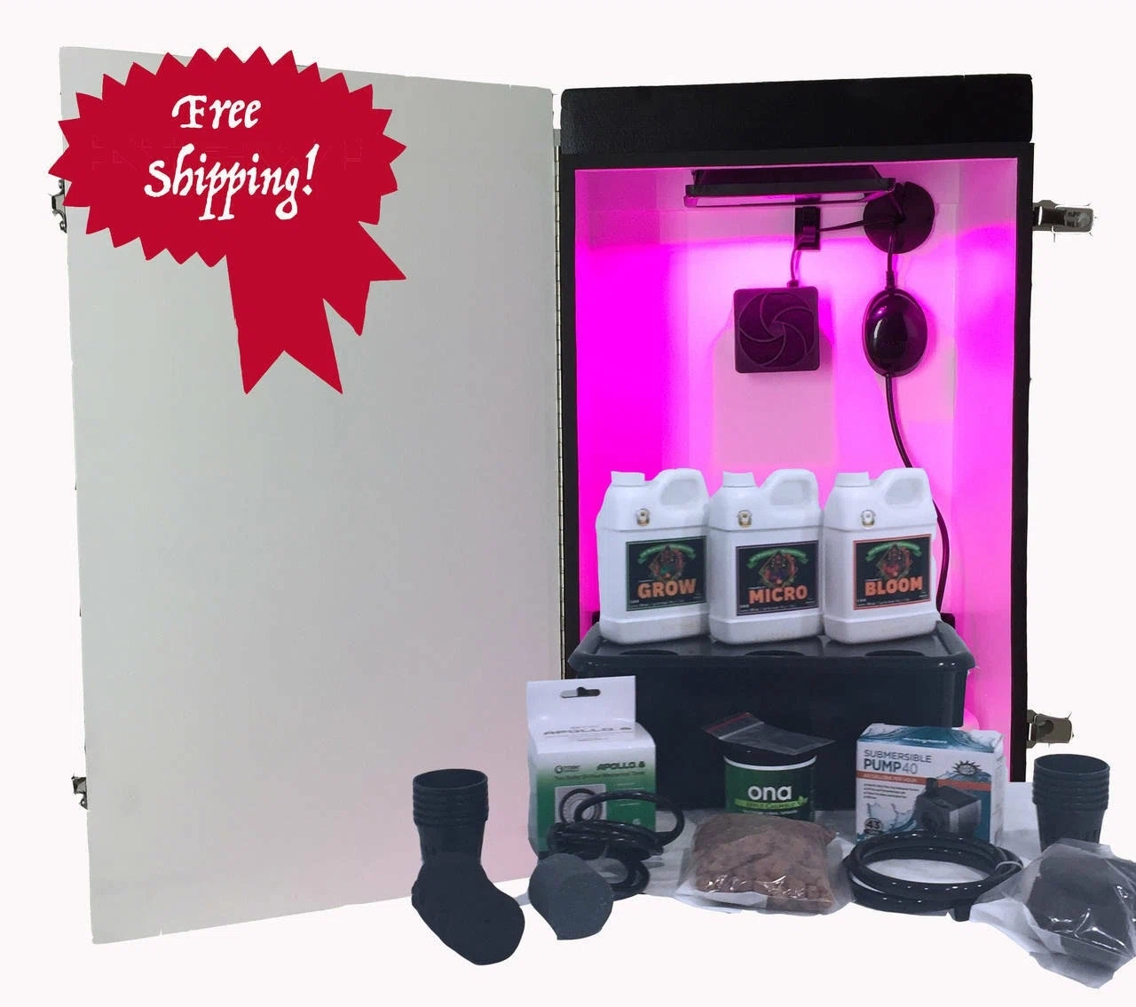 grow tents hydroponics