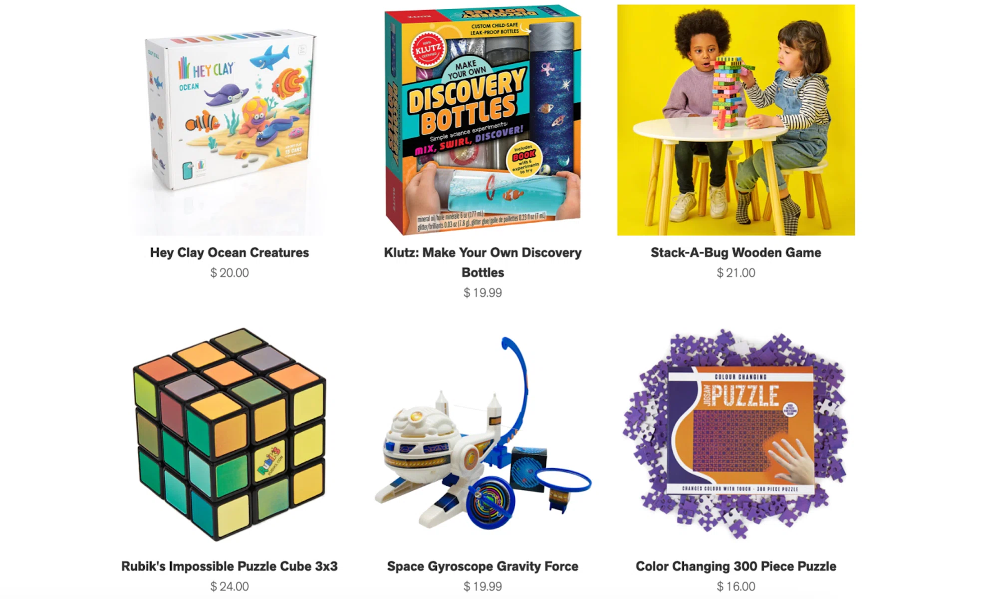 Cool, unique kids gifts under $25 from the Exploratorium Store in San Francisco. 