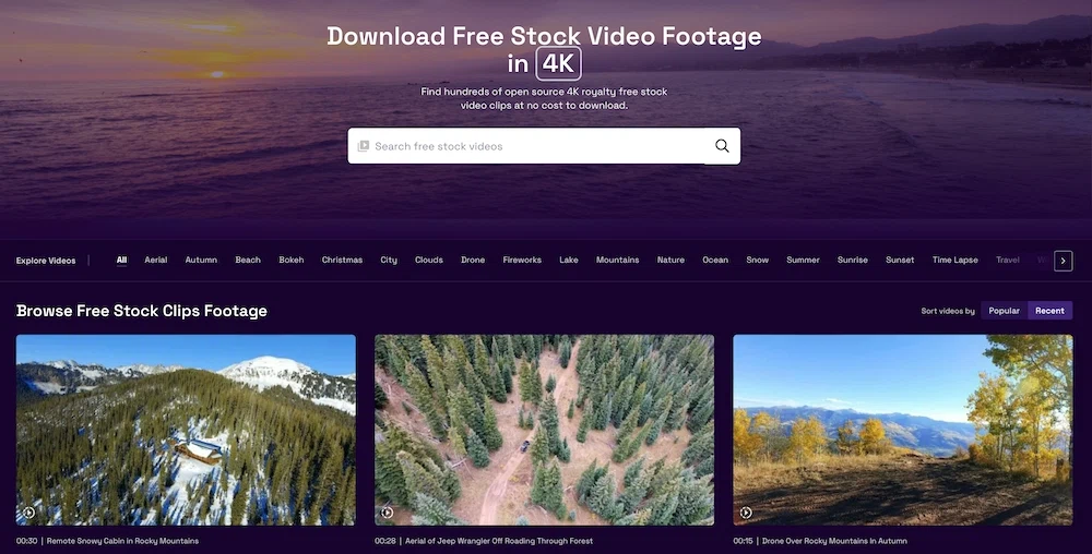 stock footage business