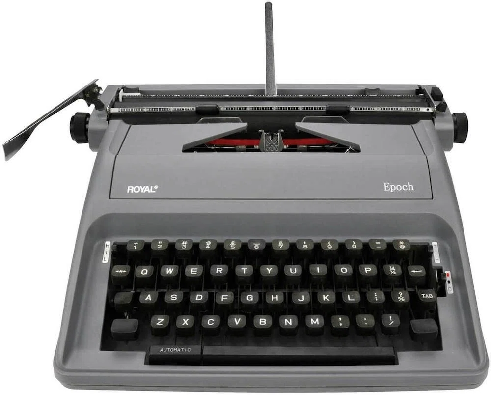 retro typewriters writers