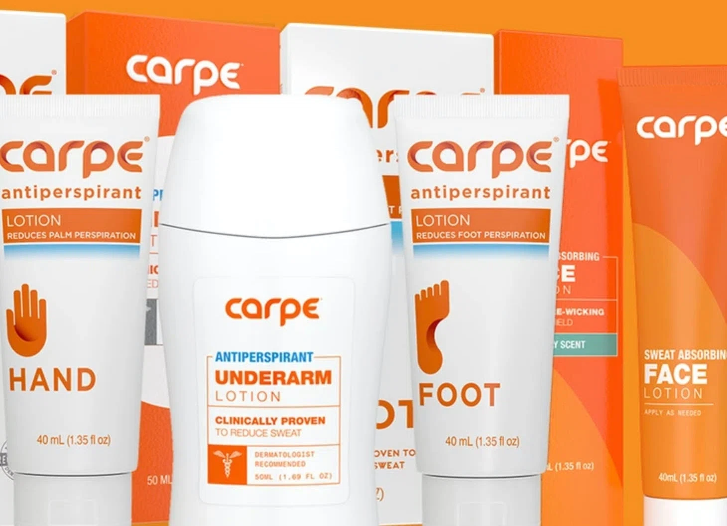 deodorants excessive sweating