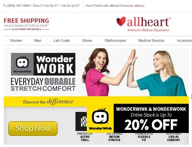 Wonderwink coupon code