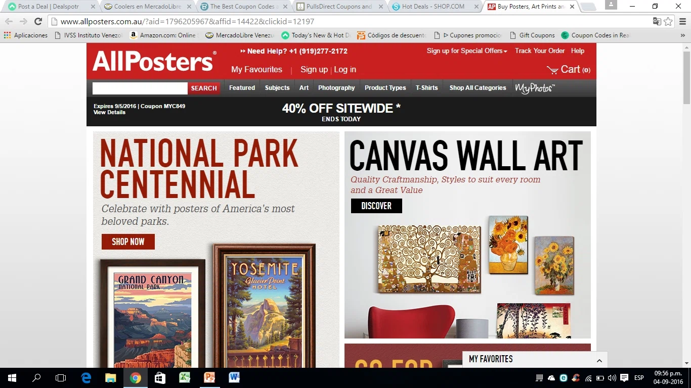 All posters coupon code