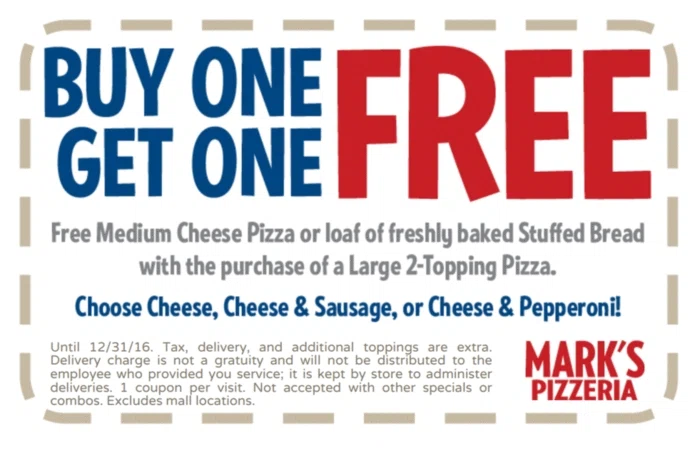 Mark ten printable coupons