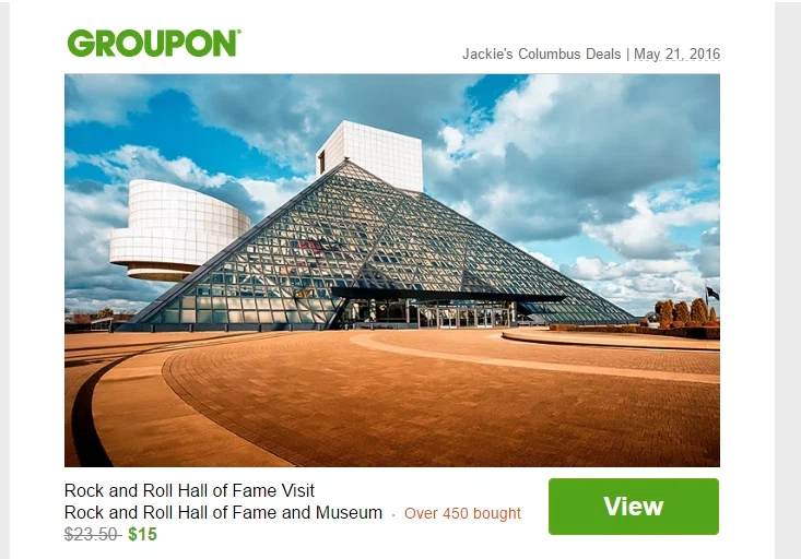 Rock and roll hall of fame discount coupons