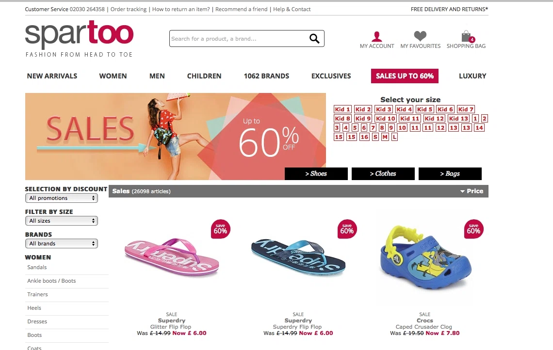 Coupons promo spartoo