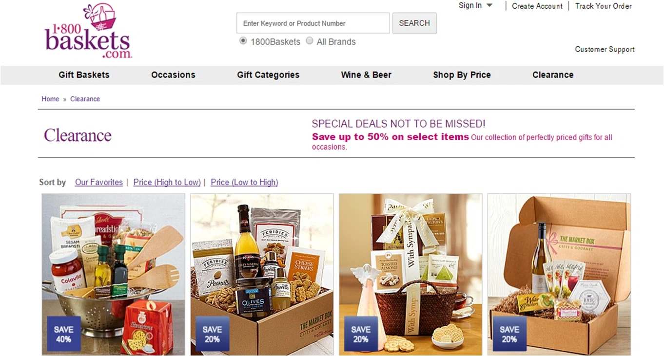 Coupon code for baskets.com