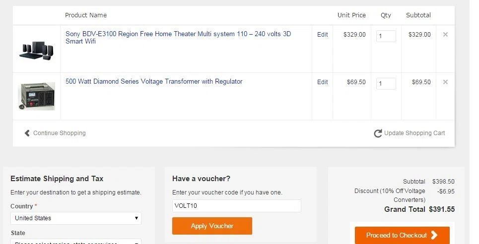 Discount electronics coupon