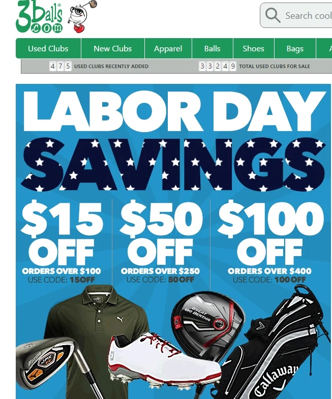 Lostgolfballs com discount coupon