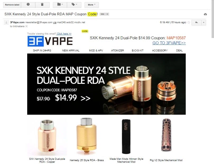 3fvape coupon code