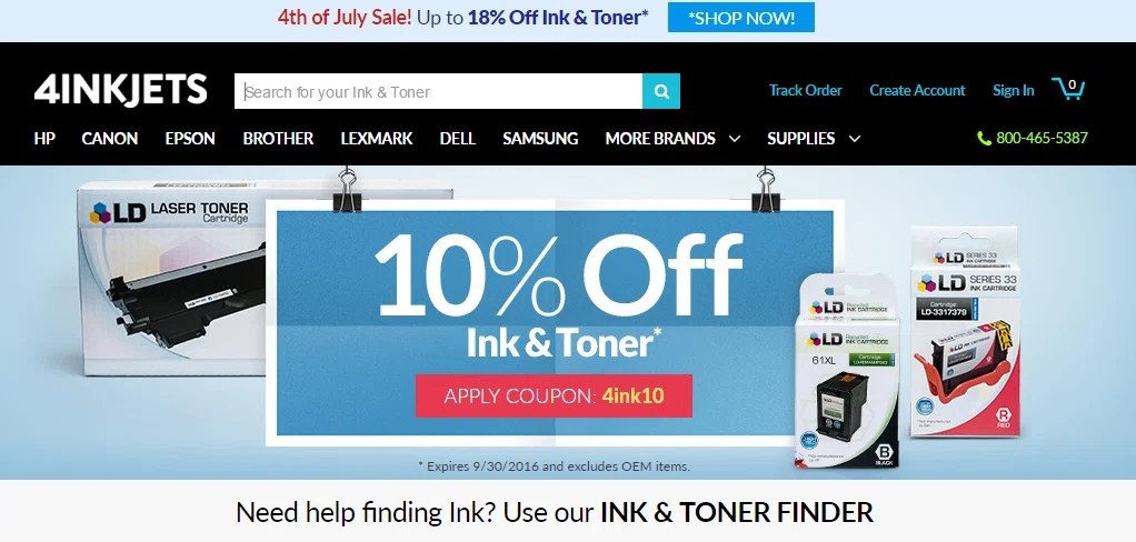 4inkjets Coupon 20% Off Use coupon code at 4Inkjets and save 10% off ink and toner + free shipping on purchases of $50 or twinarchiveju.tk and exclusions apply, see site for details. This coupon expired on 06/29/ CDT. Get coupon .