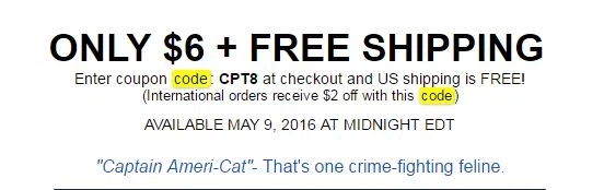6 dollar shirts coupon code