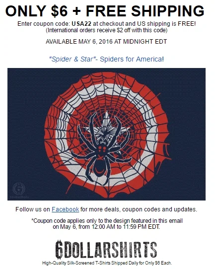 6 dollar shirts coupon code