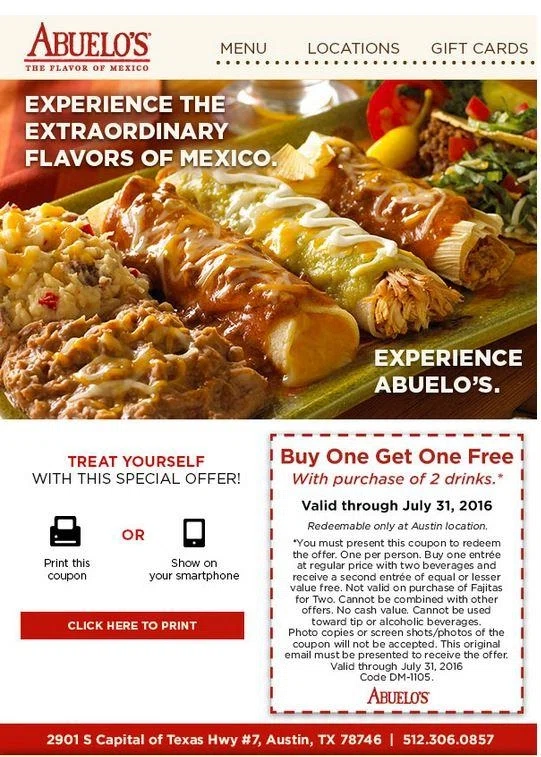 Cafe rio coupon codes