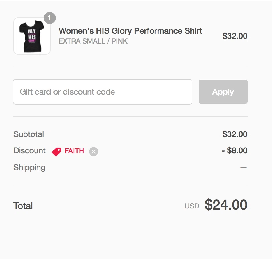 Active faith coupon code