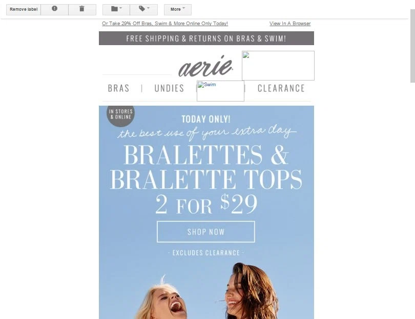 Aerie coupon codes