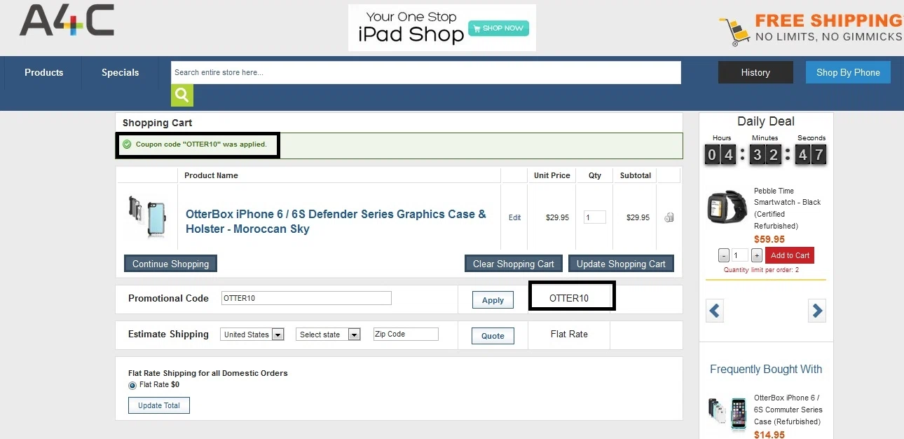 Otterbox coupon code 2018