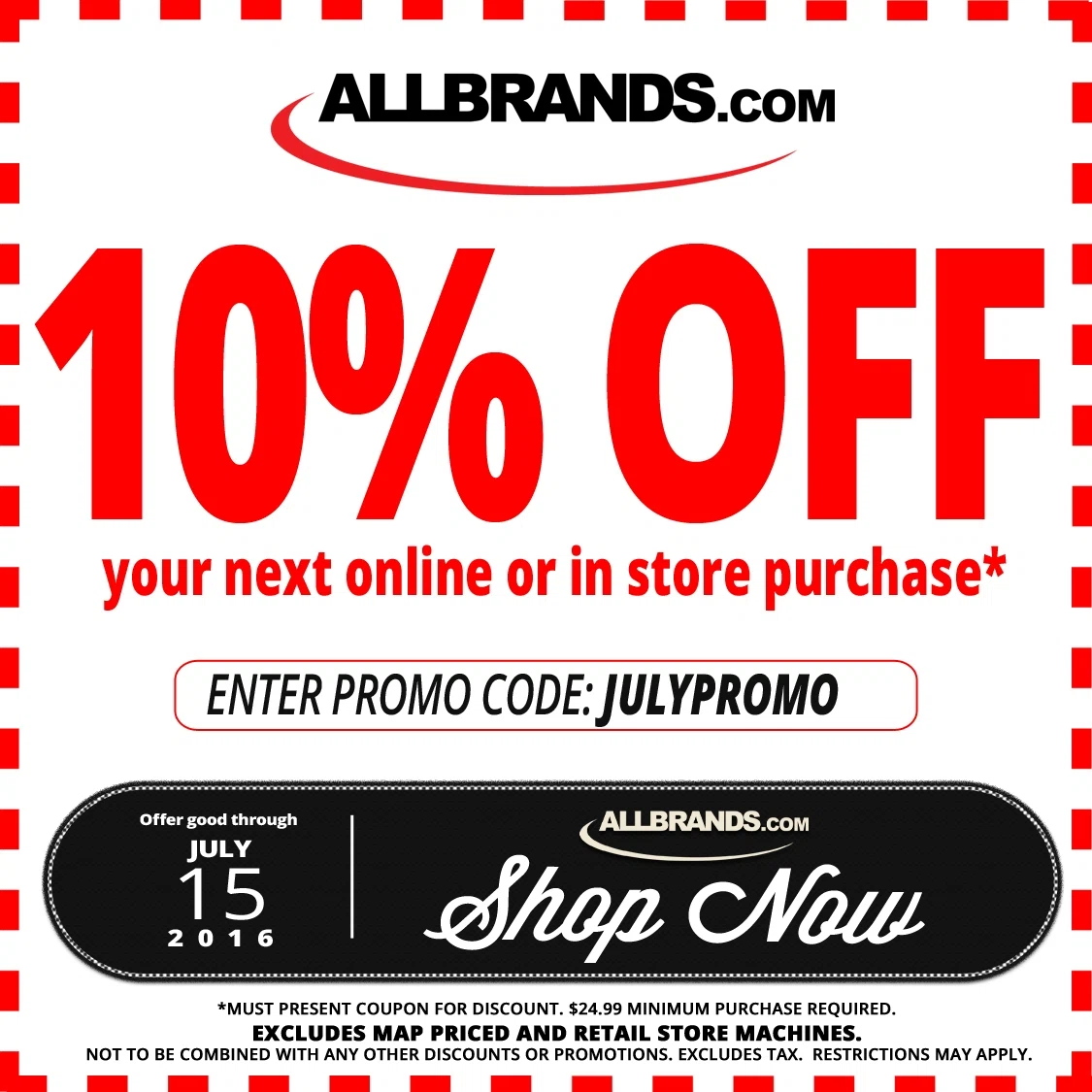 Allbrands coupon code
