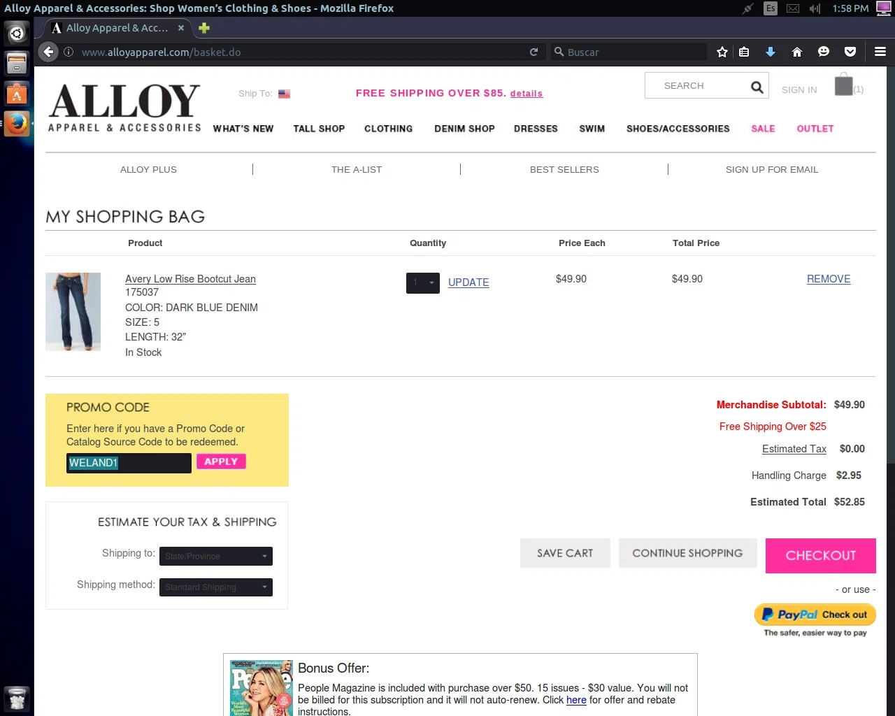alloy coupon code