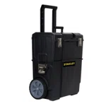 STANLEY STST18612W 2-in-1 Mobile Work Center Plus Flat Top, Tool Box Work Box