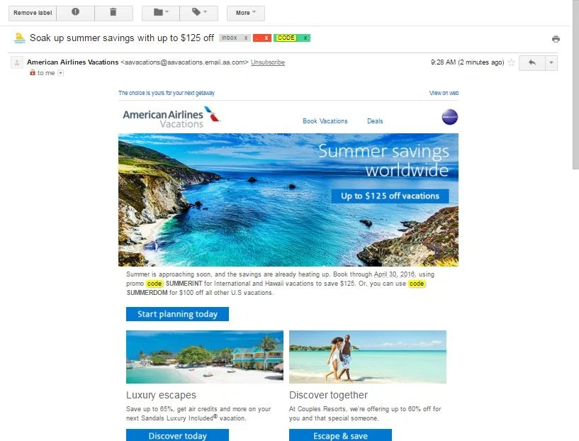 Hawaiian airlines coupons discounts