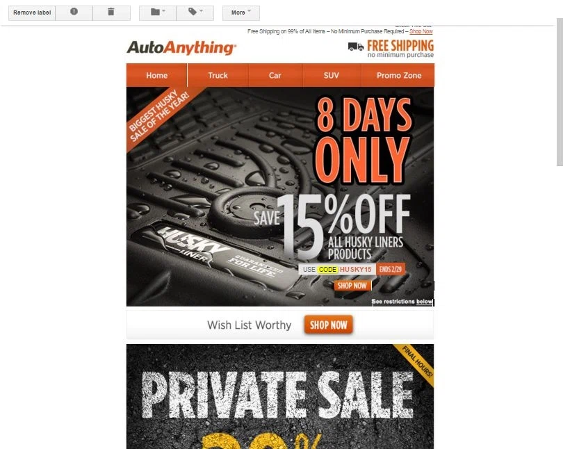Autoanything discount coupon