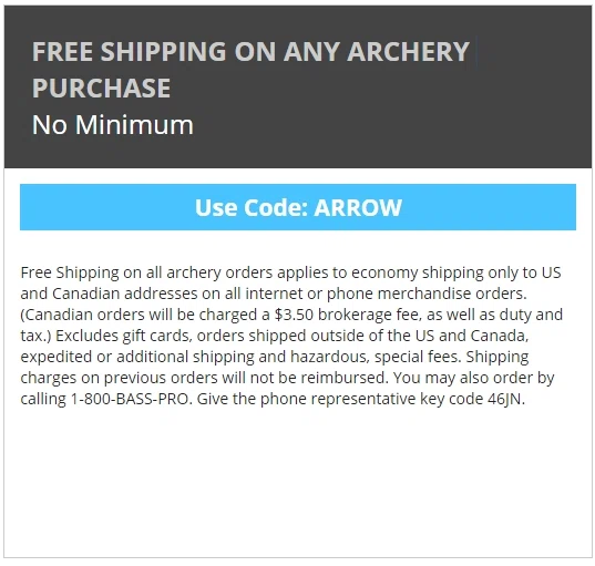 Bass pro online coupons free shipping