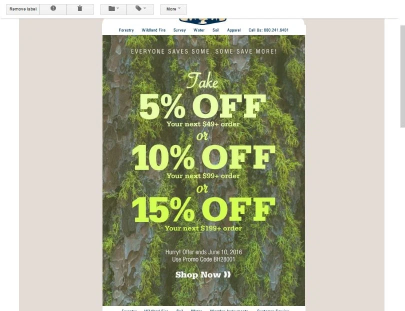 Ben moss coupons 2018