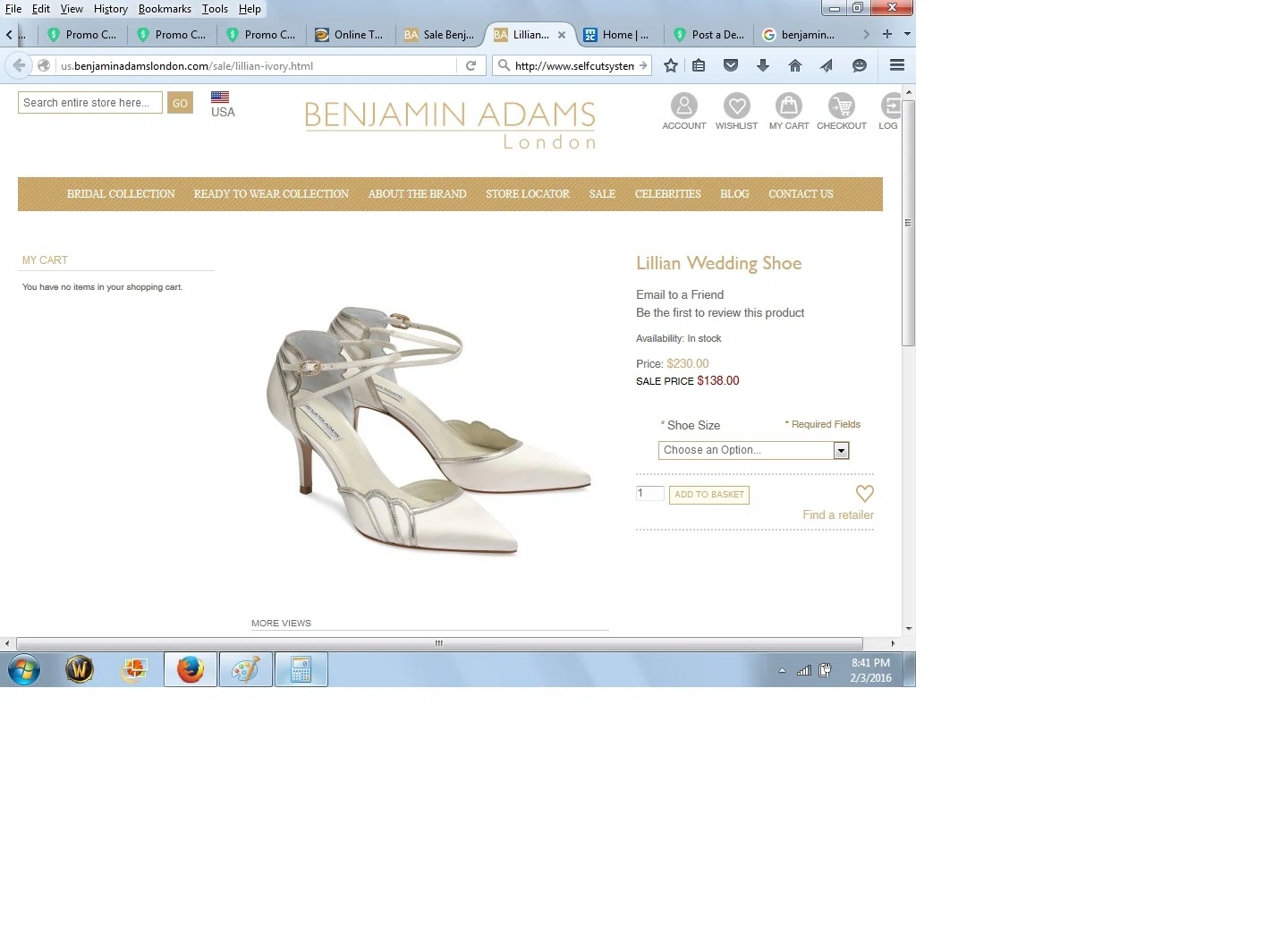 Benjamin adams coupon code