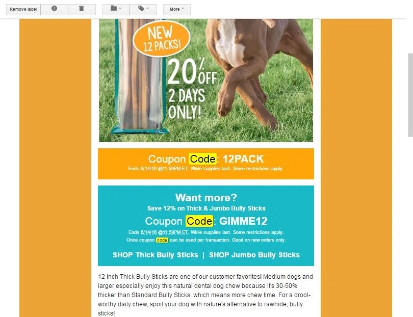 Bumper bully discount coupon code