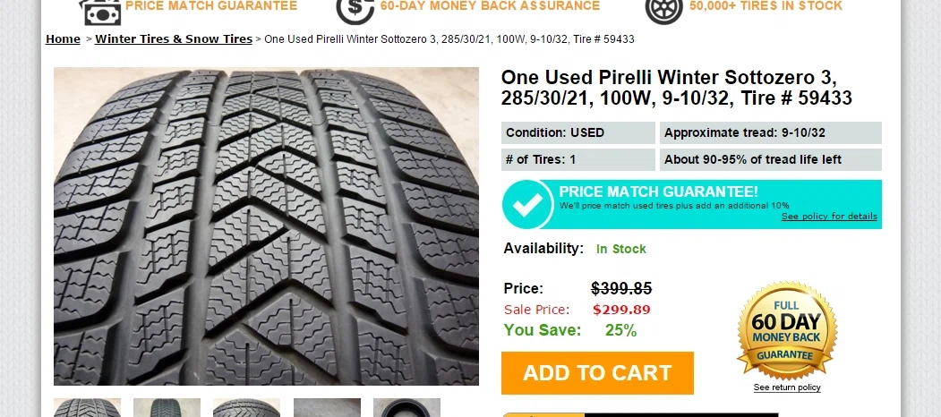 Best used tires coupon code