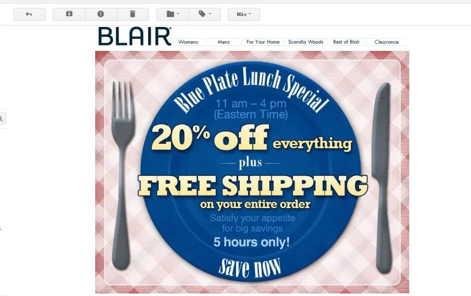 Blair coupons discounts