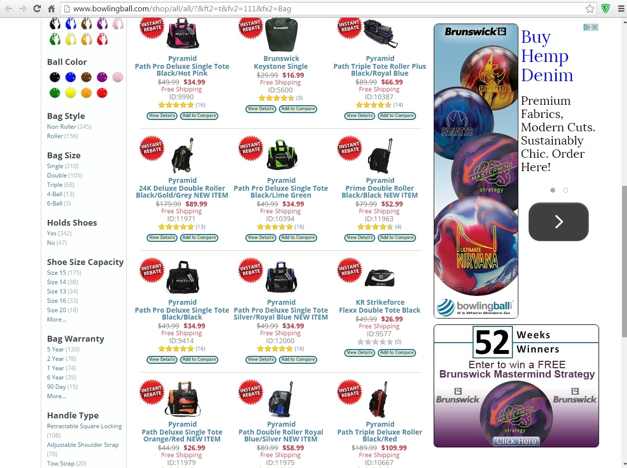Bowlingball com coupon code