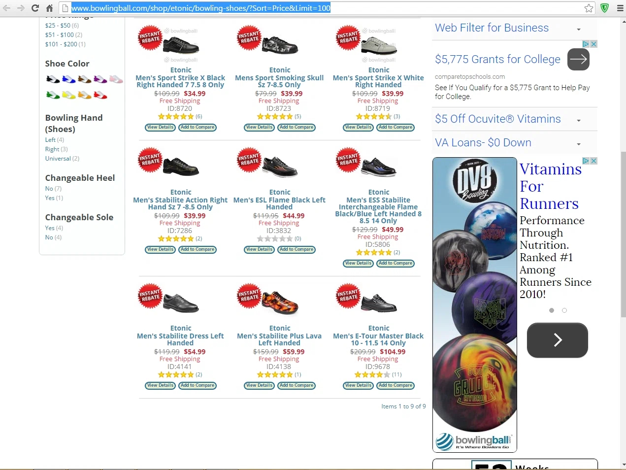 Bowlingball com coupon code