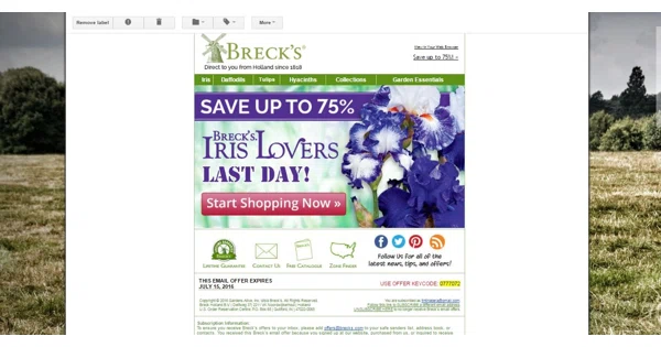 Brecks coupons discounts