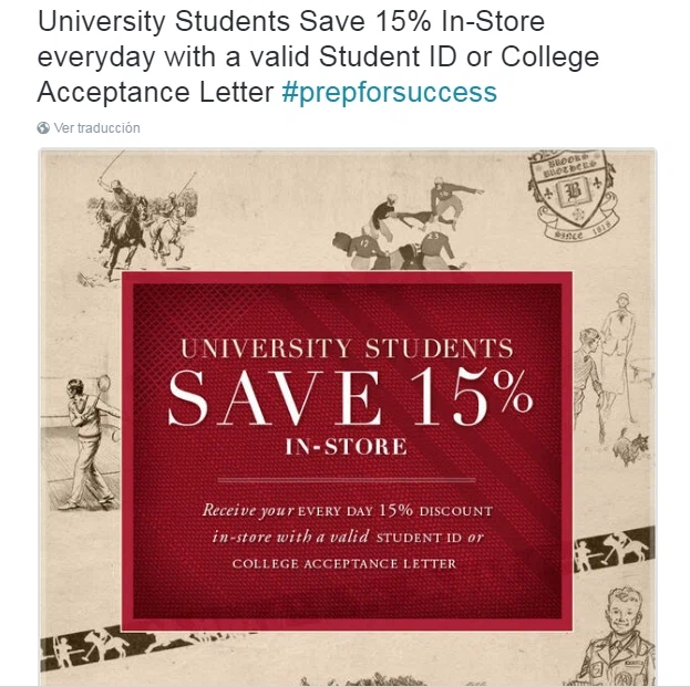 Brook brothers online coupons