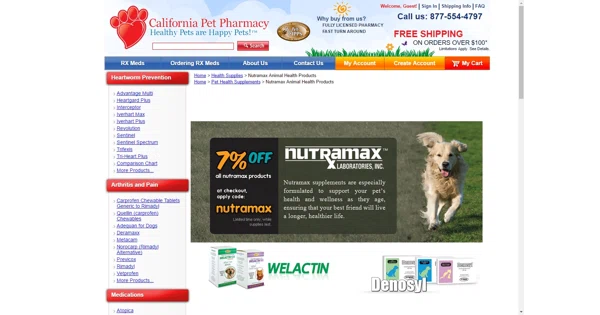 California pet pharmacy coupon code
