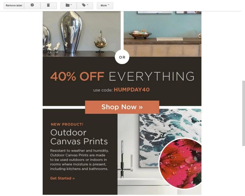 Canvas on demand coupon code
