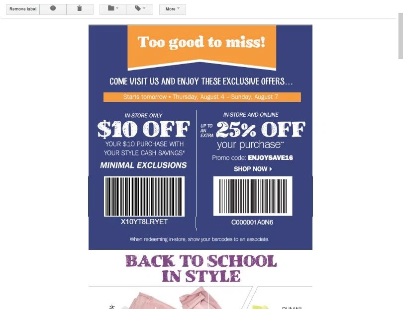 lucky brand coupon codes