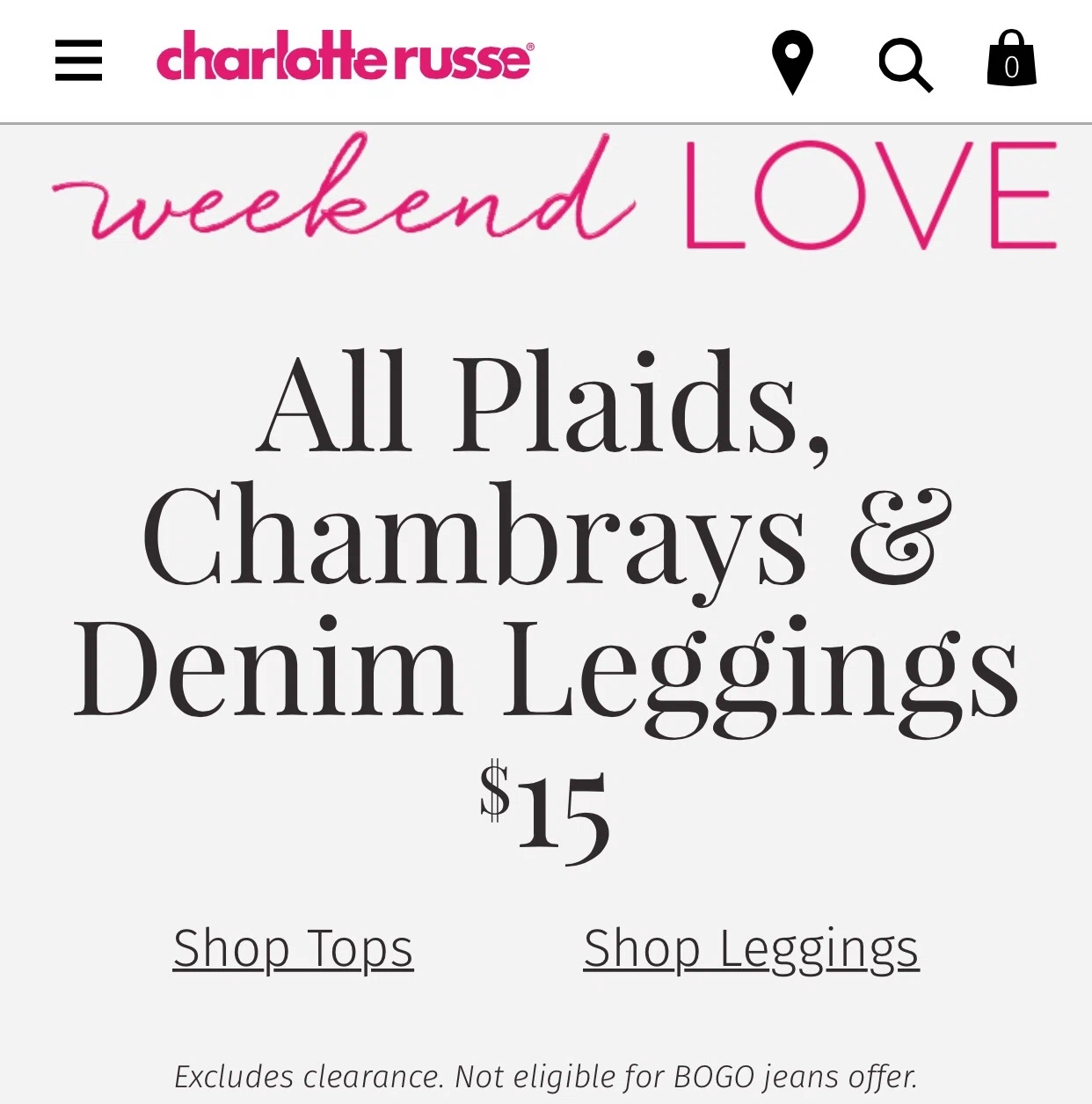 Charlotte russe free shipping coupons