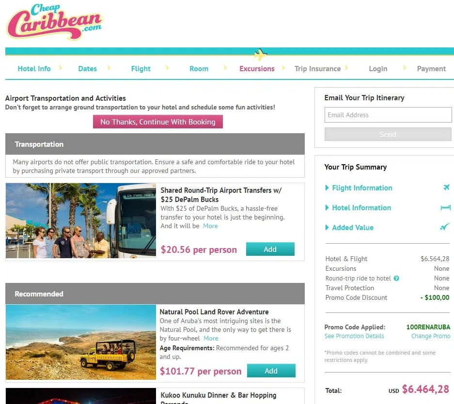 Aruba coupon codes