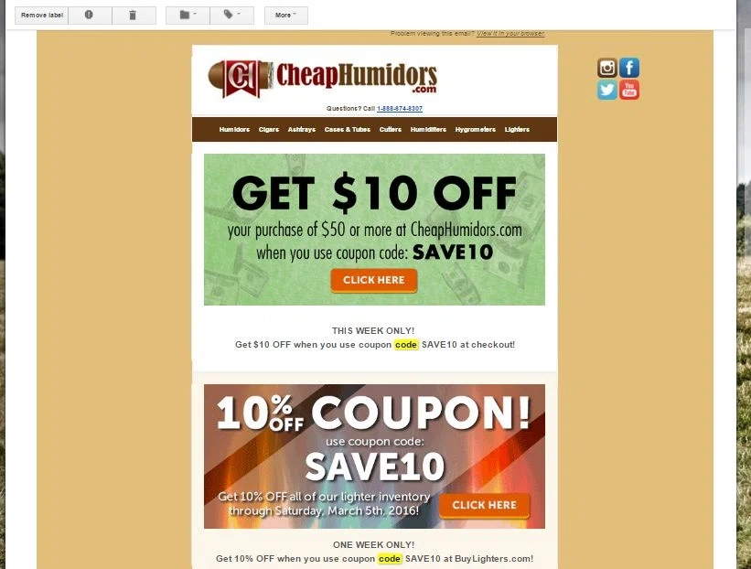 Del toro coupon codes