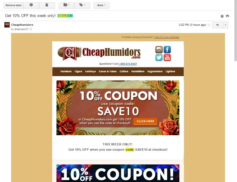 Del toro coupon codes