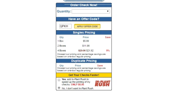 Deluxe Checks Promo Code 2018, 50% First Order and Reorder Personal Checks Online Coupons December Highlights for Deluxe Checks. Deluxe Checks helps you stay on top of your business payments with premium checks. As one of the best check producers in North America, Deluxe Checks is a go-to source for businesses and financial institutions that want a high-quality product with great value attached.